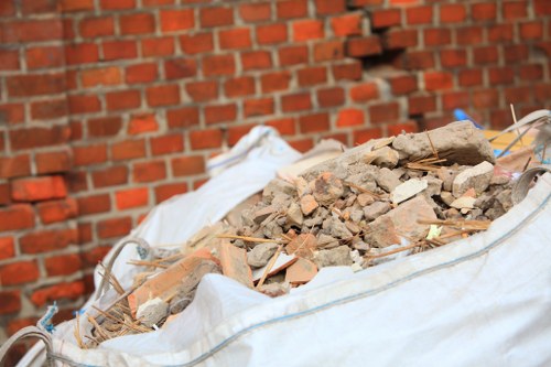 Eco-friendly demolition waste management