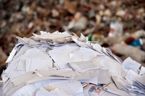 Advanced waste recycling technology in action