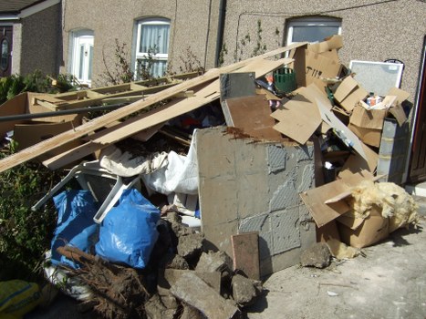 Recycling of demolition materials in Norwood