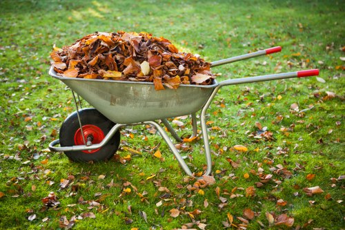 Skip hire process with delivery and collection services